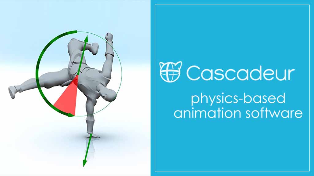 12/22更新]物理学ベースのキャラクターアニメーションソフトウェア Cascadeur オープンベータ版 がリリース | CGinterest