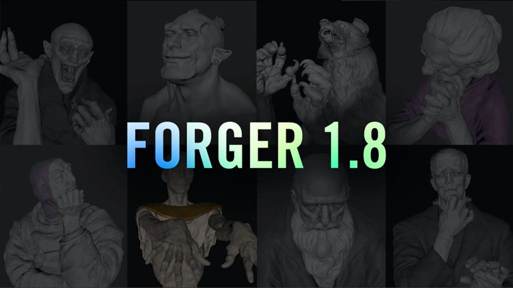 Ipad用デジタル3dスカルプトアプリ Forger がサブスク化 旧バージョンユーザーは1年間無料に Cginterest