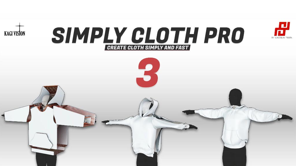 “Simply Cloth Pro 3” is an add-on that simplifies fabric-related work such as clothing using Blender |  CGinterest
