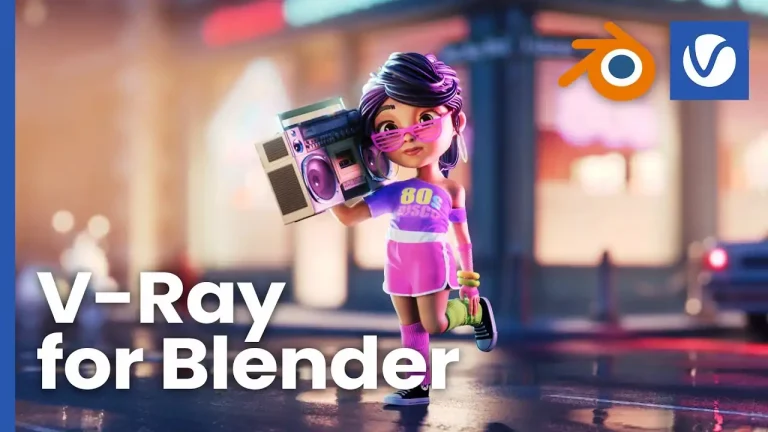 人気レンダリングツール V-Ray が Blender に正式対応！最新アップデートではCyclesのマテリアルのレンダリングをサポート