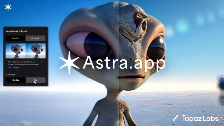 Topaz lab、最大4Kの解像度にアップスケール可能な動画向けクリエイティブアップスケーラー「Astra」をプレビュー！