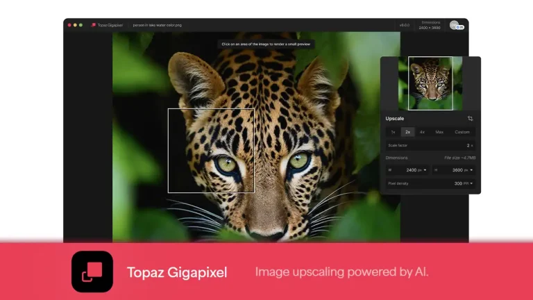 Topaz Gigapixel v1.0 がリリース！新しいStandard Max＆Wonderモデルの追加、無制限のクラウドレンダリングなど