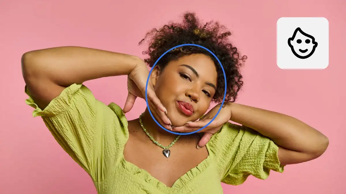 顔の特徴を調整 (iPhone)