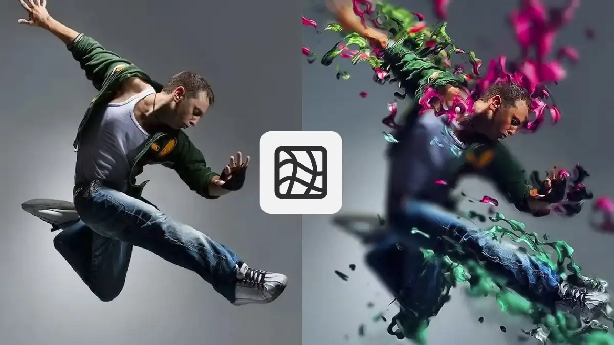 ゆがみフィルターを適用