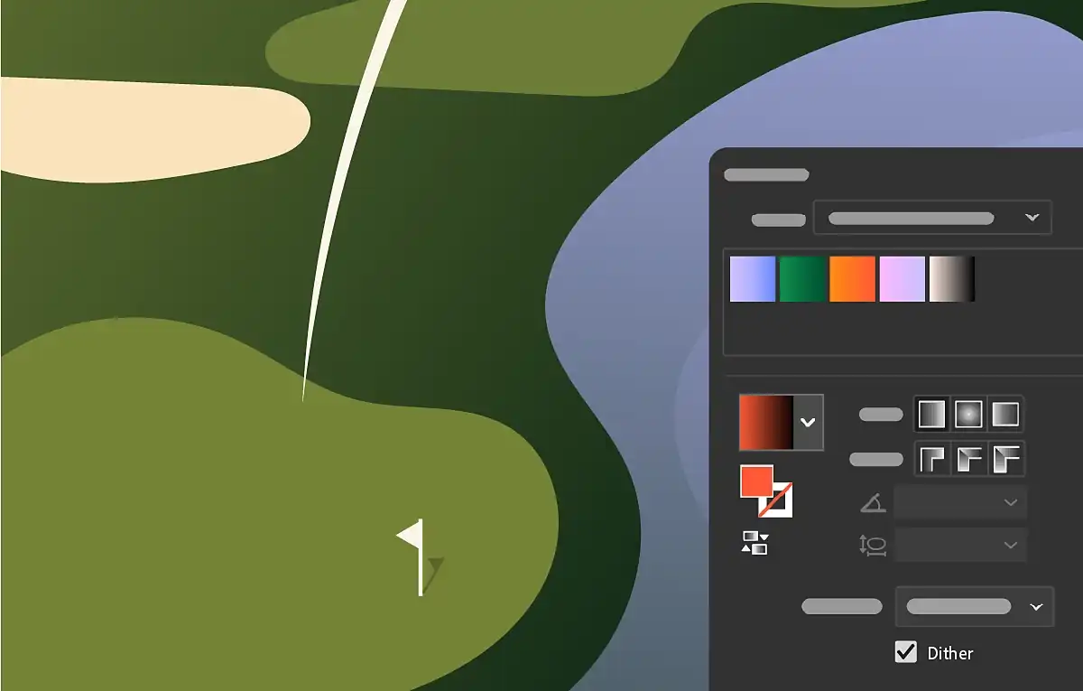 グラデーションディザリングの比較