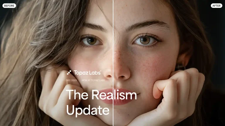 Topaz Labs、被写体本来のよりリアルな質感を再現することができる画像＆動画向けAIモデル群をリリース！