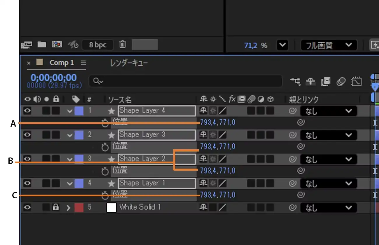 比例スクラブの適用例
