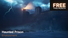 ［〆切2026年04月30日］期間限定でUnreal Engine / Unity用の高品質な刑務所アセット「Haunted Prison Environment」が無料公開！