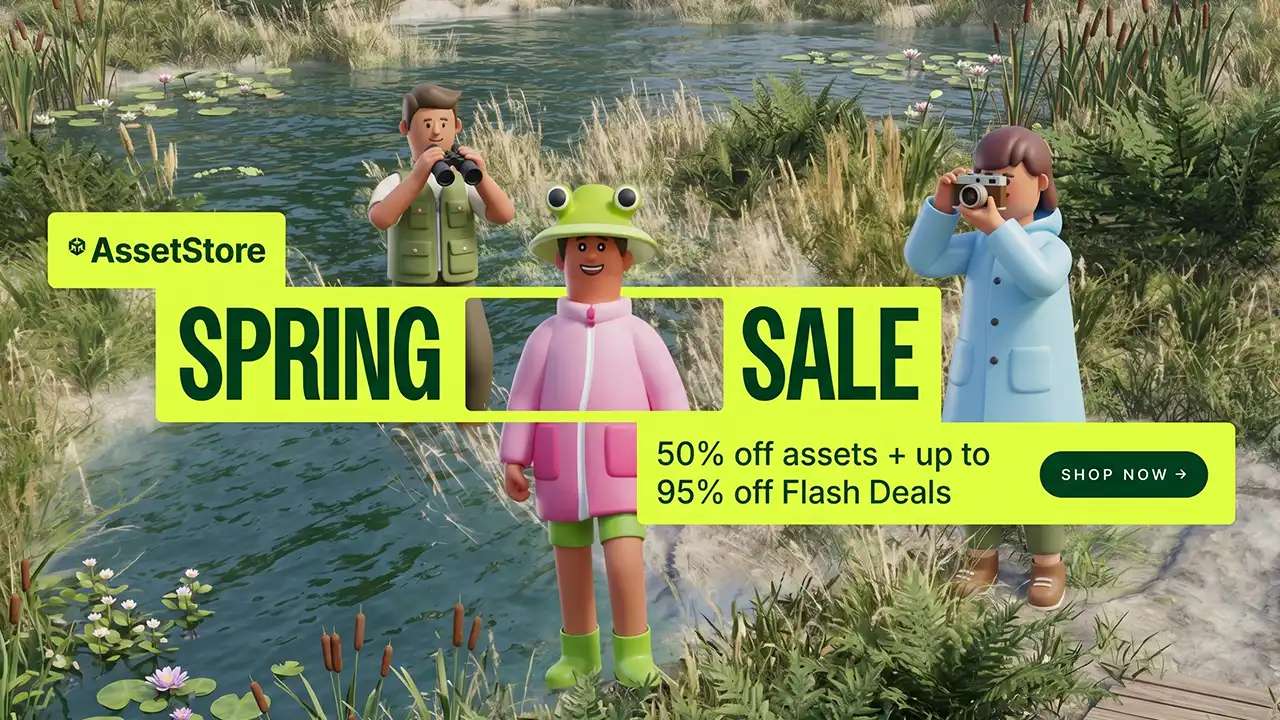 Unity Asset Store Spring Sale