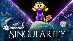 Blender Studio オープンムービー「SINGULARITY - Painterly Space Adventure 」が公開