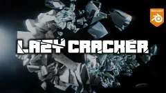 亀裂の作成から破壊シミュレーションまでを効率化するBlenderアドオン「Lazy Cracker」