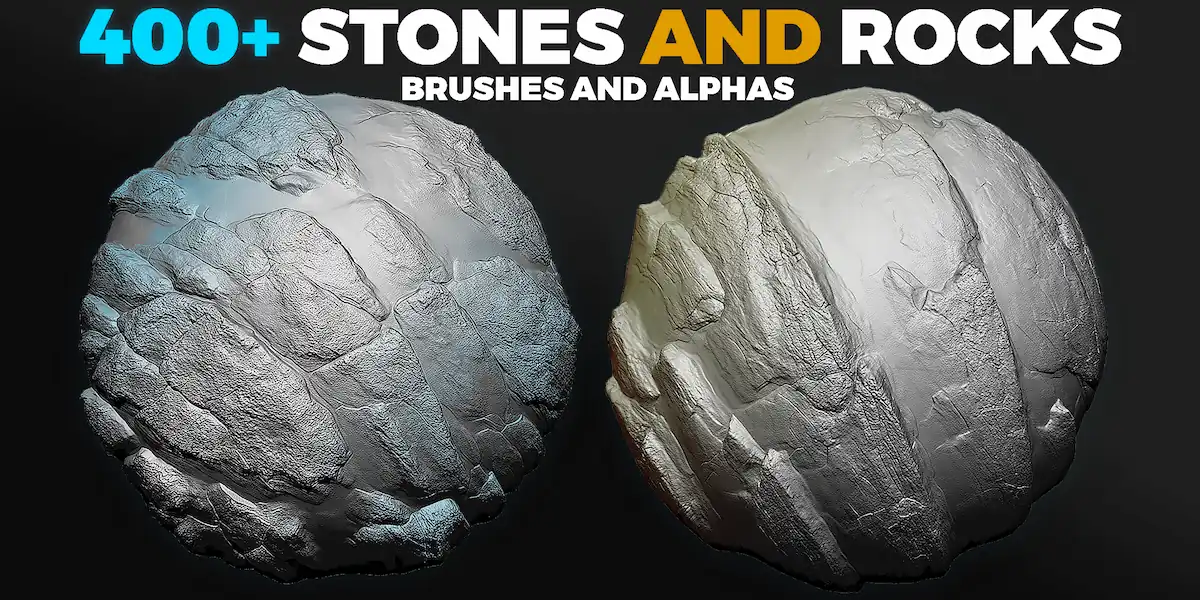 Stones & Rocks Brushes